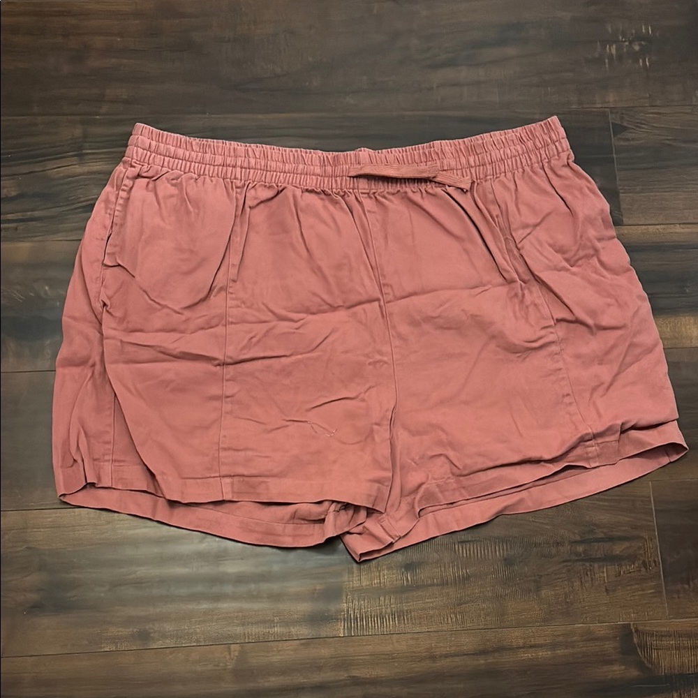 Lucy & Yak High Waist Pink Shorts